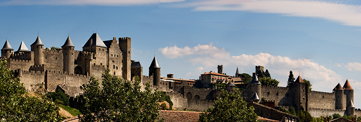 Carcassonne city walls